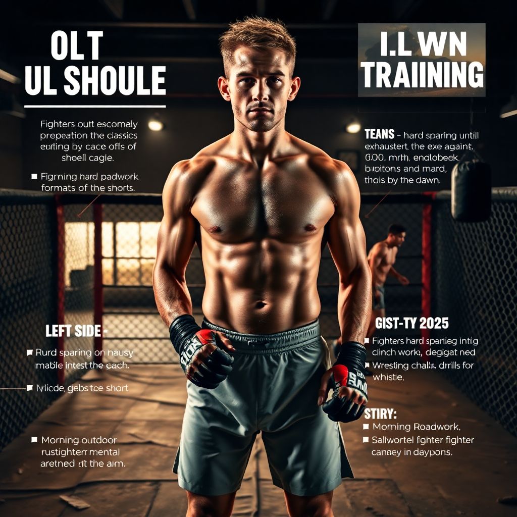 Скрытая кухня турниров: как готовятся бойцы к бою за месяц до выхода в клетку