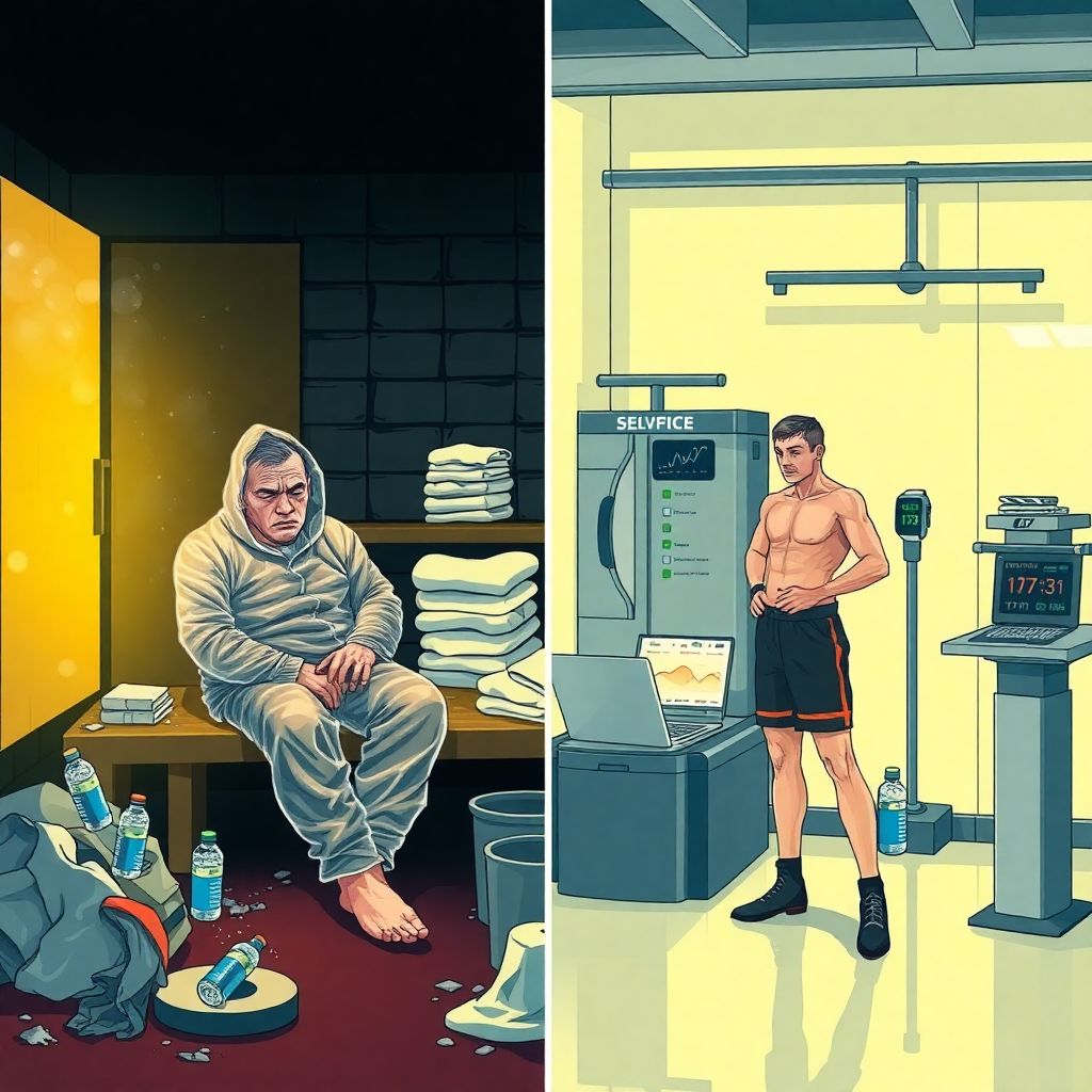 Закулисье взвешиваний: почему важен ритуал и чем опасна сгонка веса