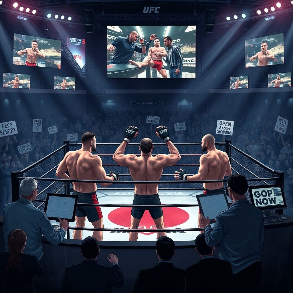 Самые спорные судейские решения в ММА и их влияние на правила