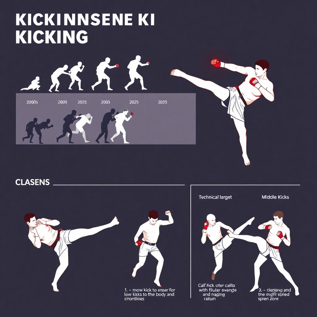 Эволюция ударов ногами: от низких лоукиков до киков по голени и корпусу