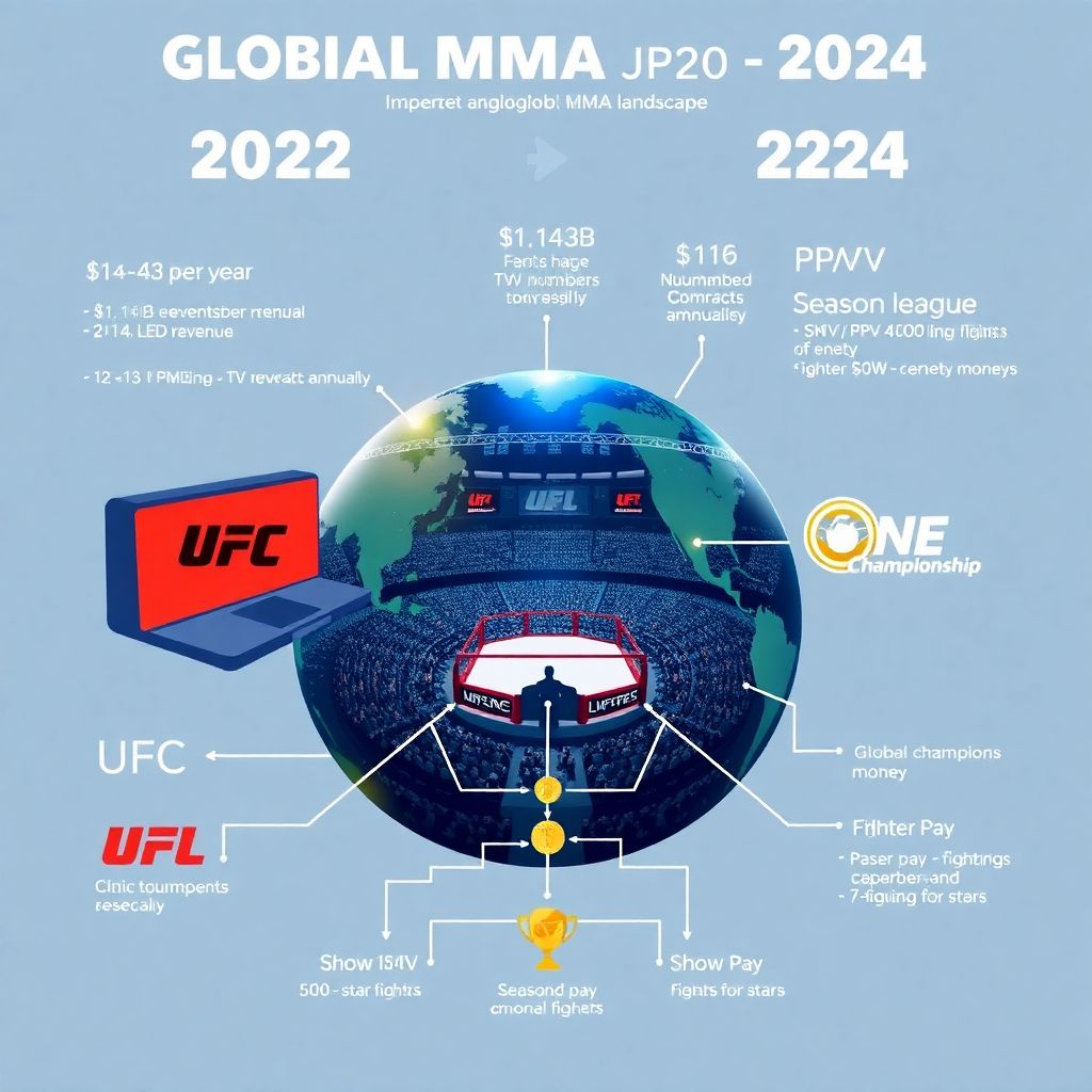 Сравнительный обзор крупнейших промоушенов ММА: Ufc, Pfl, One и другие