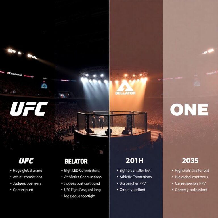 Сравнение крупнейших промоушенов Ufc, bellator, Pfl и One: различия и выбор бойца