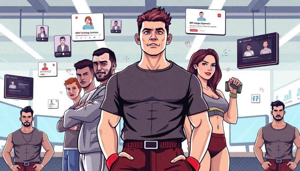 Как социальные сети меняют карьеру бойцов ММА: тренды, риски и возможности - иллюстрация