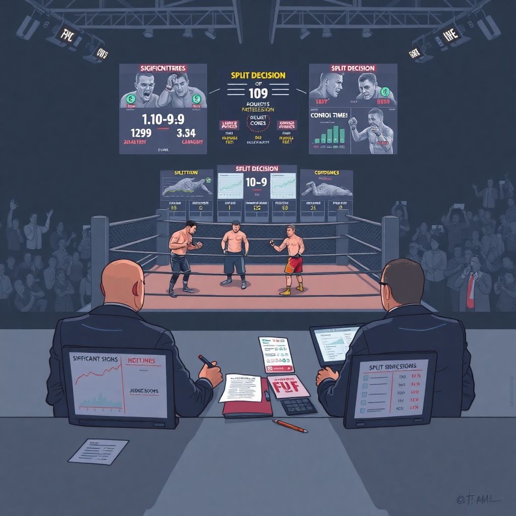 Почему в ММА всё чаще решают судьи: аналитика тенденции и пути решения